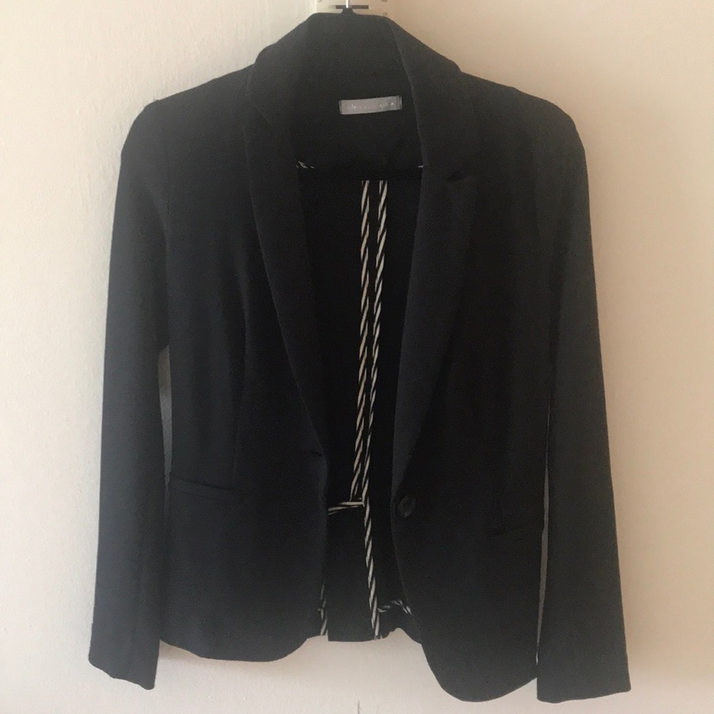 Nordstrom Knit one-button Blazer